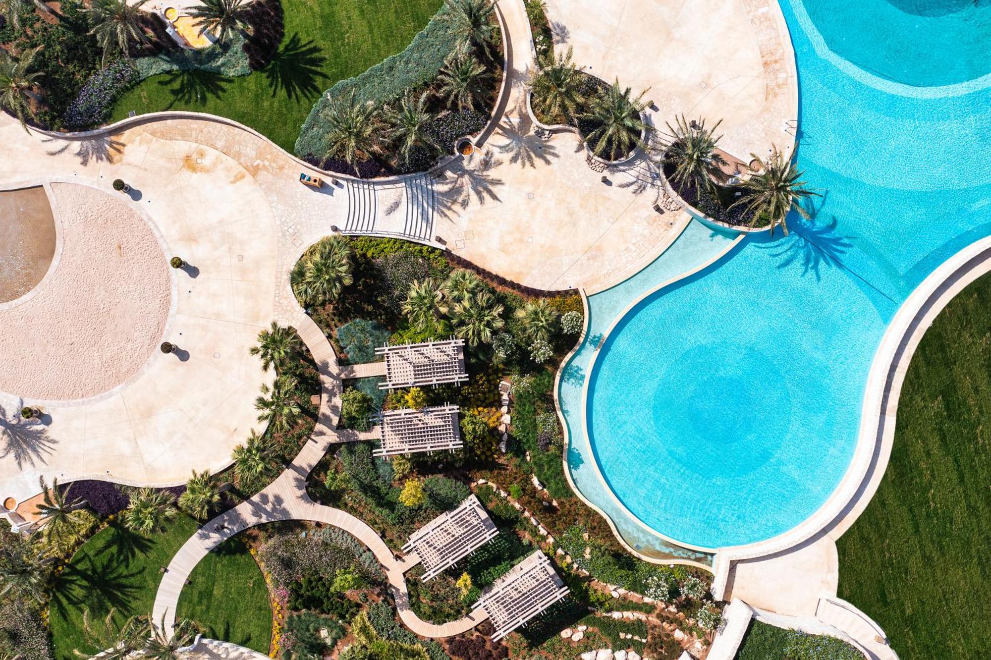 City Of Dreams Mediterranean - Integrated Resort, Casino & Entertainment 利马索尔 外观 照片 Aerial view of the resort