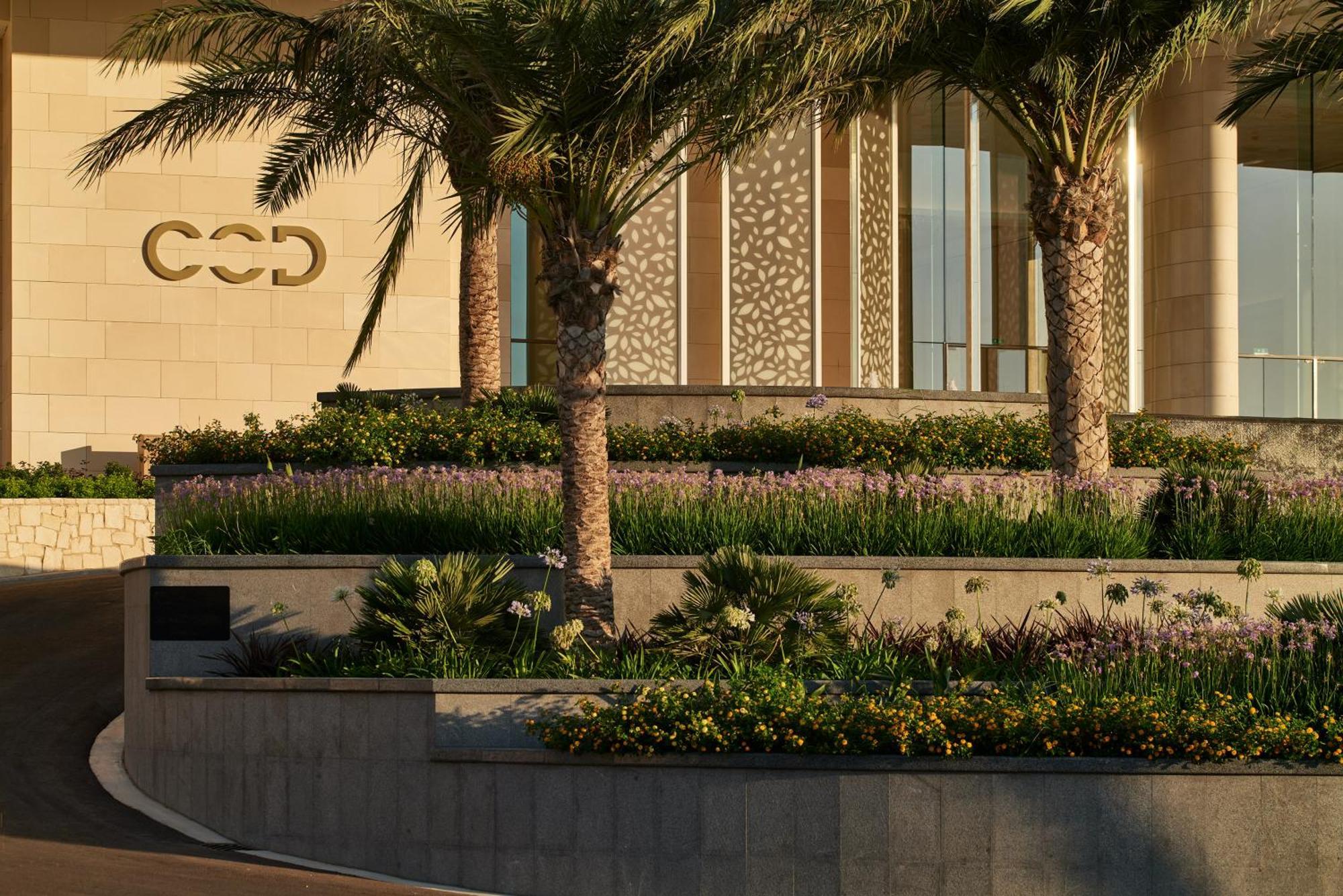 City Of Dreams Mediterranean - Integrated Resort, Casino & Entertainment 利马索尔 外观 照片 The entrance of the hotel